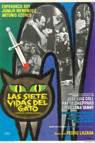 Caratula, cartel, poster o portada de Las siete vidas del gato