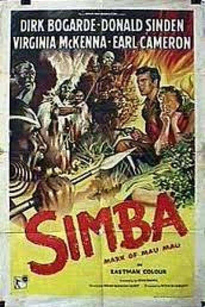 Caratula, cartel, poster o portada de Simba, la lucha contra el Mau-Mau