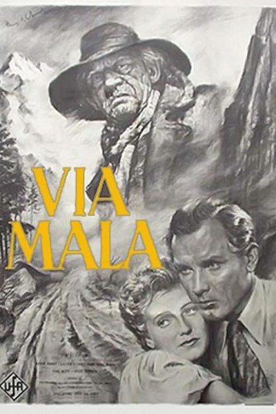 Caratula, cartel, poster o portada de Via Mala