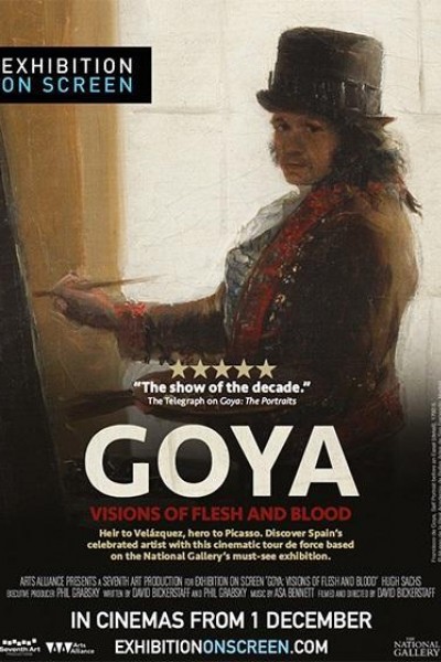 Caratula, cartel, poster o portada de Goya: Un espectáculo de carne y hueso