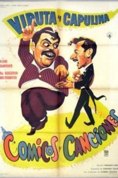 Cubierta de Cómicos y canciones