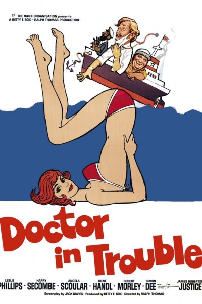 Caratula, cartel, poster o portada de Doctor in Trouble