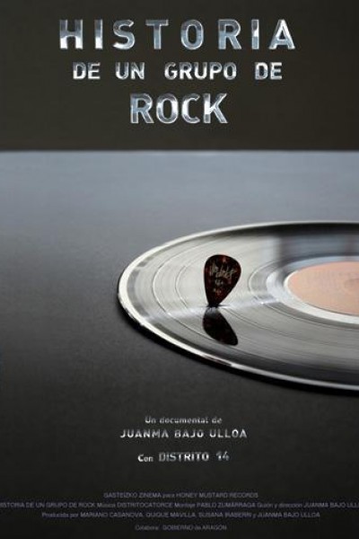 Cubierta de Historia de un grupo de rock