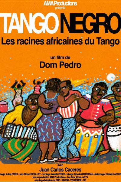 Caratula, cartel, poster o portada de Tango Negro: las raíces africanas del tango