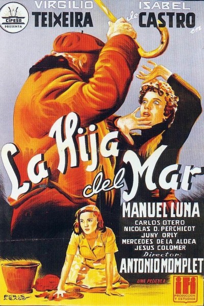 Cubierta de La hija del mar