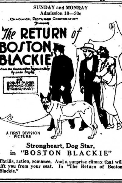 Cubierta de The Return of Boston Blackie