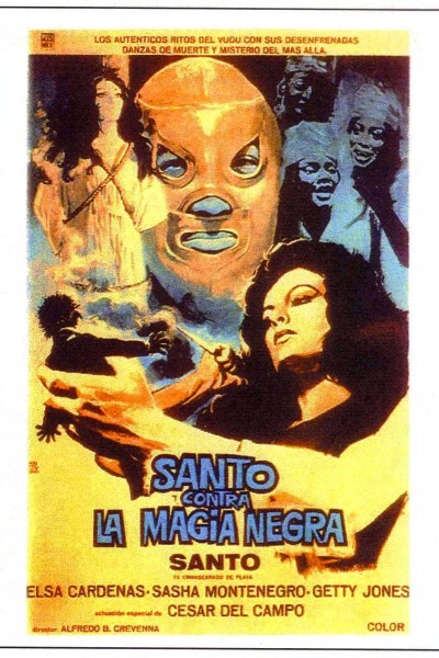 Caratula, cartel, poster o portada de Santo contra la magia negra