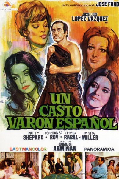 Caratula, cartel, poster o portada de Un casto varón español