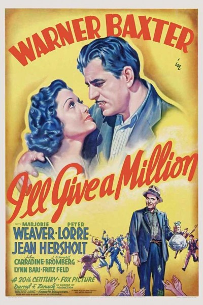 Caratula, cartel, poster o portada de I\'ll Give a Million