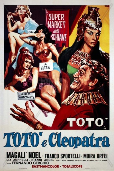 Caratula, cartel, poster o portada de Totò e Cleopatra