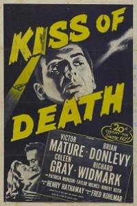 Caratula, cartel, poster o portada de El beso de la muerte