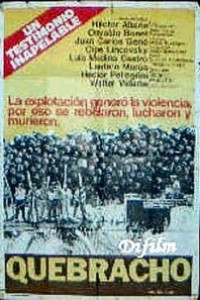 Caratula, cartel, poster o portada de Quebracho
