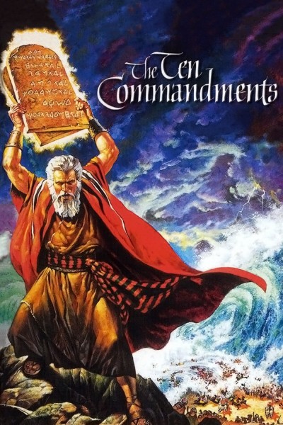 Caratula, cartel, poster o portada de Los diez mandamientos
