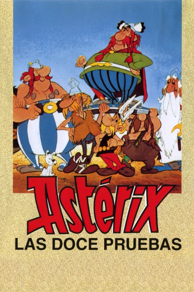 Caratula, cartel, poster o portada de Astérix y las 12 pruebas