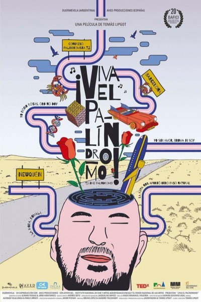 Caratula, cartel, poster o portada de ¡Viva el palíndromo!