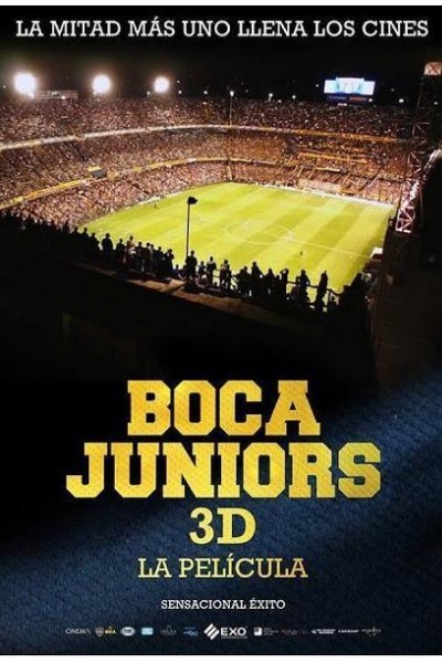 Caratula, cartel, poster o portada de Boca Juniors 3D (AKA Boca Juniors 3D: La película)