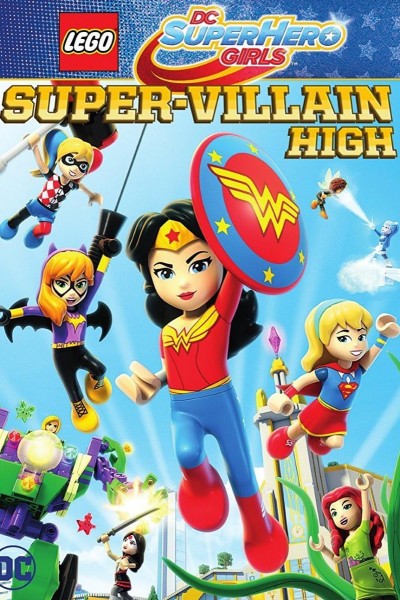 Caratula, cartel, poster o portada de Lego DC Super Hero Girls: Instituto de supervillanos