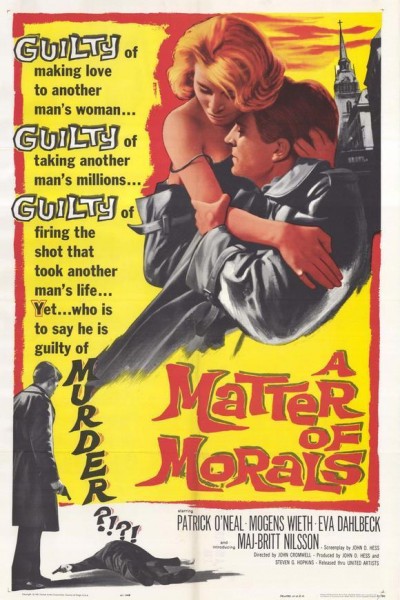 Cubierta de A Matter of Morals