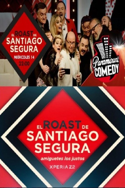 Caratula, cartel, poster o portada de El Roast de Santiago Segura. Amiguetes los justos