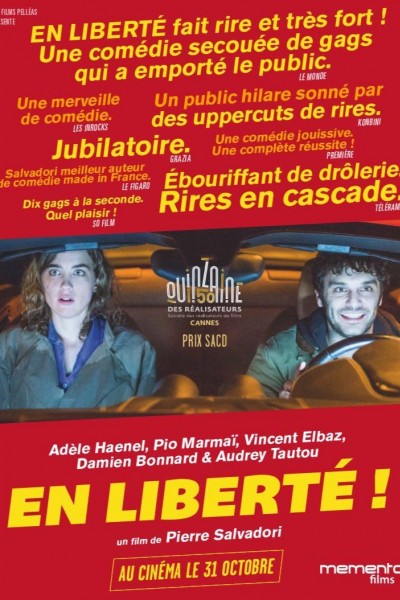 Caratula, cartel, poster o portada de En liberté!