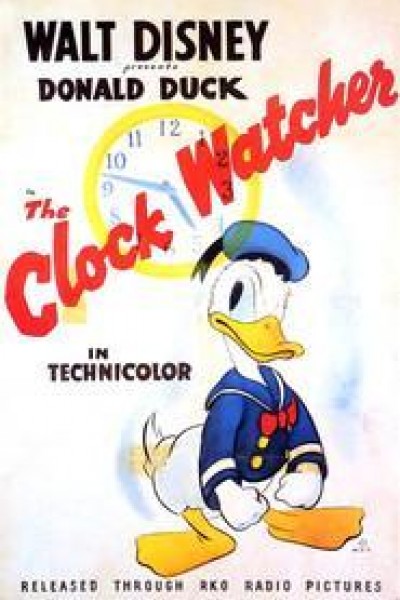 Caratula, cartel, poster o portada de Pato Donald: El reloj de fichar
