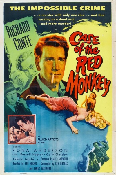 Caratula, cartel, poster o portada de El misterio del mono rojo