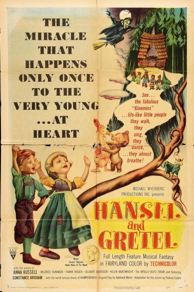Caratula, cartel, poster o portada de Hansel y Gretel