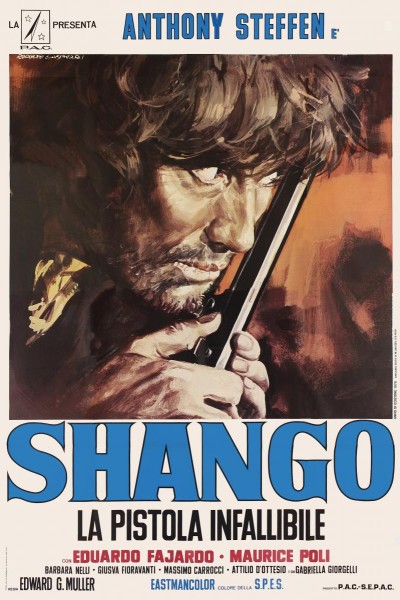 Caratula, cartel, poster o portada de Shango, la pistola infalible