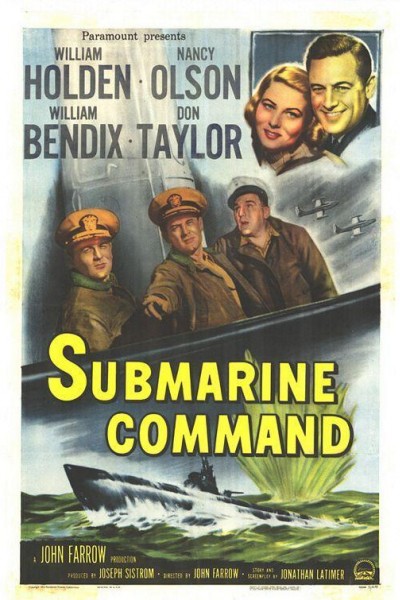 Caratula, cartel, poster o portada de Comando submarino
