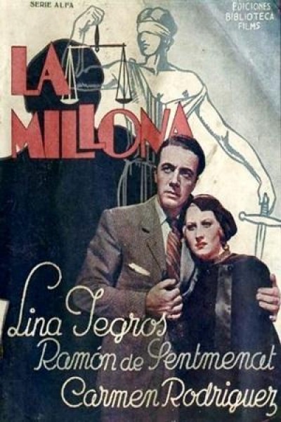 Caratula, cartel, poster o portada de La millona