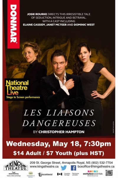Caratula, cartel, poster o portada de National Theatre Live: Les Liaisons Dangereuses