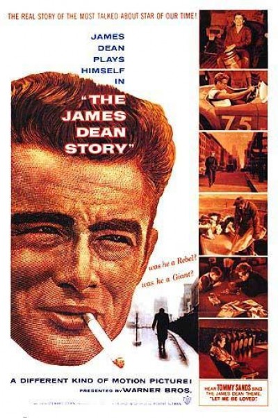 Cubierta de The James Dean Story