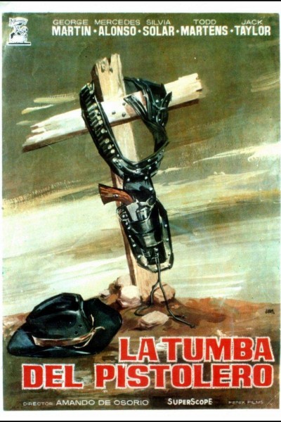 Caratula, cartel, poster o portada de La tumba del pistolero