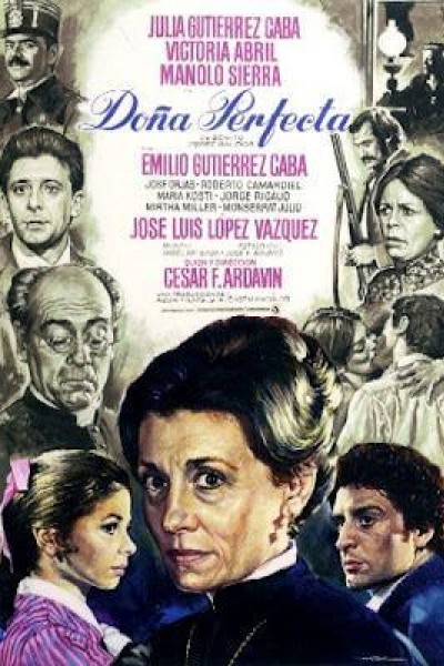 Caratula, cartel, poster o portada de Doña Perfecta