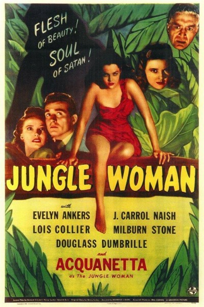 Caratula, cartel, poster o portada de Jungle Woman