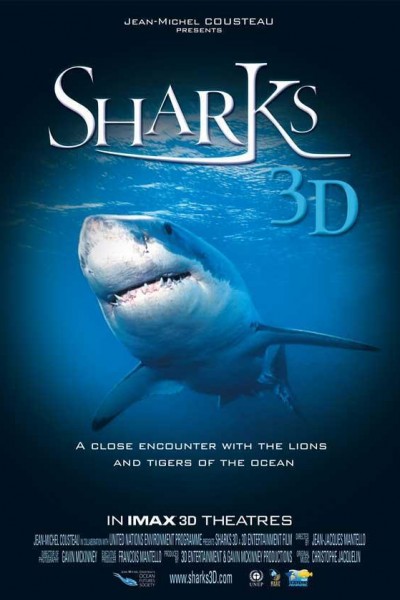 Caratula, cartel, poster o portada de Tiburones 3D