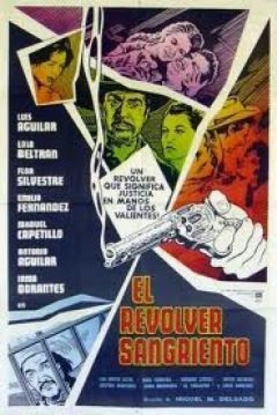 Caratula, cartel, poster o portada de El revólver sangriento