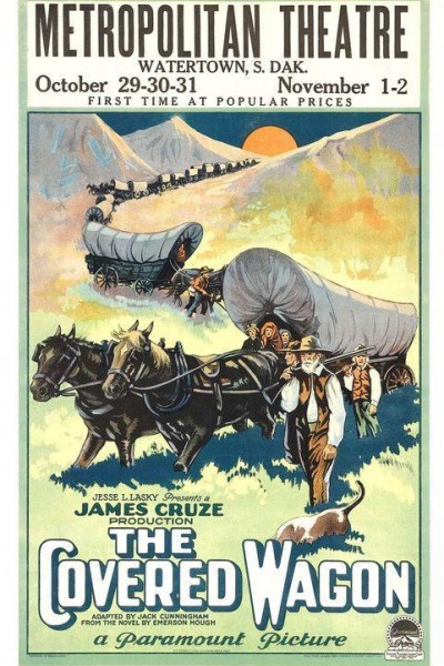 Caratula, cartel, poster o portada de La caravana de Oregón
