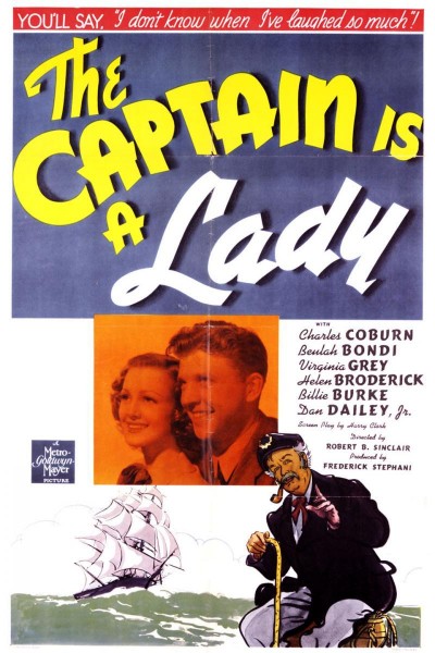 Caratula, cartel, poster o portada de The Captain Is a Lady