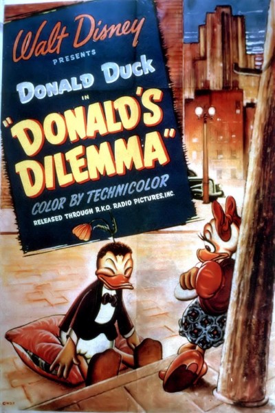 Caratula, cartel, poster o portada de El pato Donald: El dilema de Donald