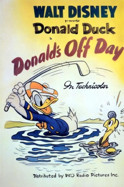 Caratula, cartel, poster o portada de El pato Donald: El día libre de Donald