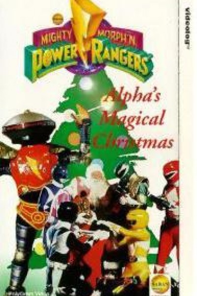 Cubierta de Mighty Morphin Power Rangers: Alpha's Magical Christmas