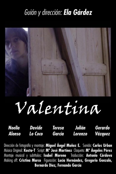 Caratula, cartel, poster o portada de Valentina