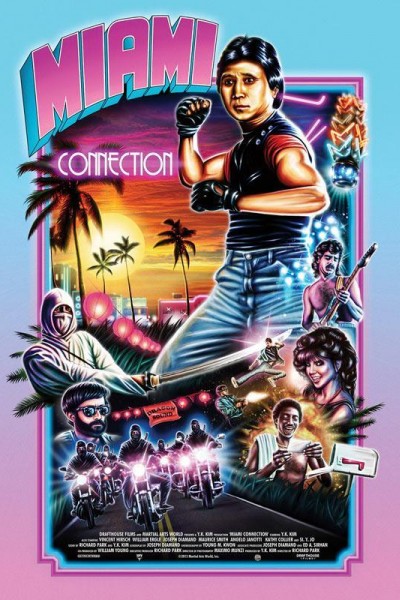 Caratula, cartel, poster o portada de Miami Connection