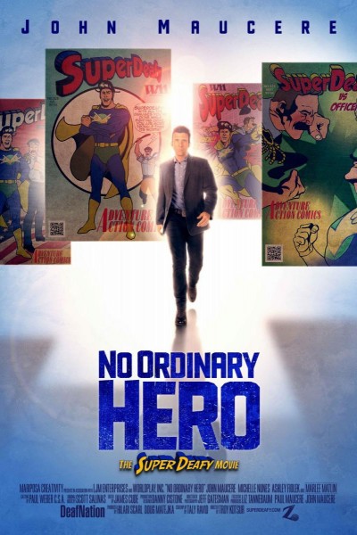Cubierta de No Ordinary Hero: The SuperDeafy Movie