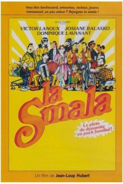 Caratula, cartel, poster o portada de La smala
