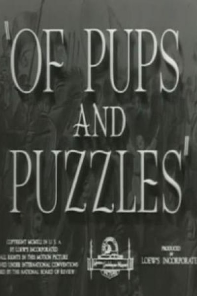 Cubierta de Of Pups and Puzzles (AKA Passing Parade: Of Pups and Puzzles) (S)