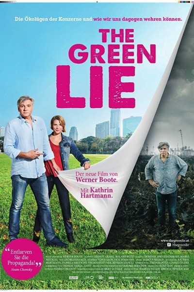 Caratula, cartel, poster o portada de La mentira verde