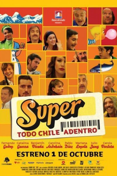 Caratula, cartel, poster o portada de Super: Todo Chile Adentro