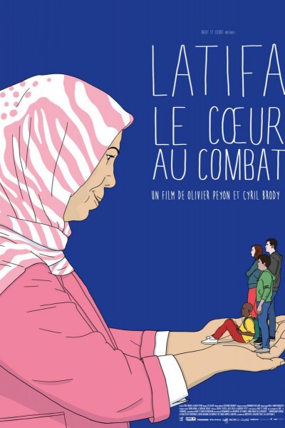 Cubierta de Latifa, le coeur au combat